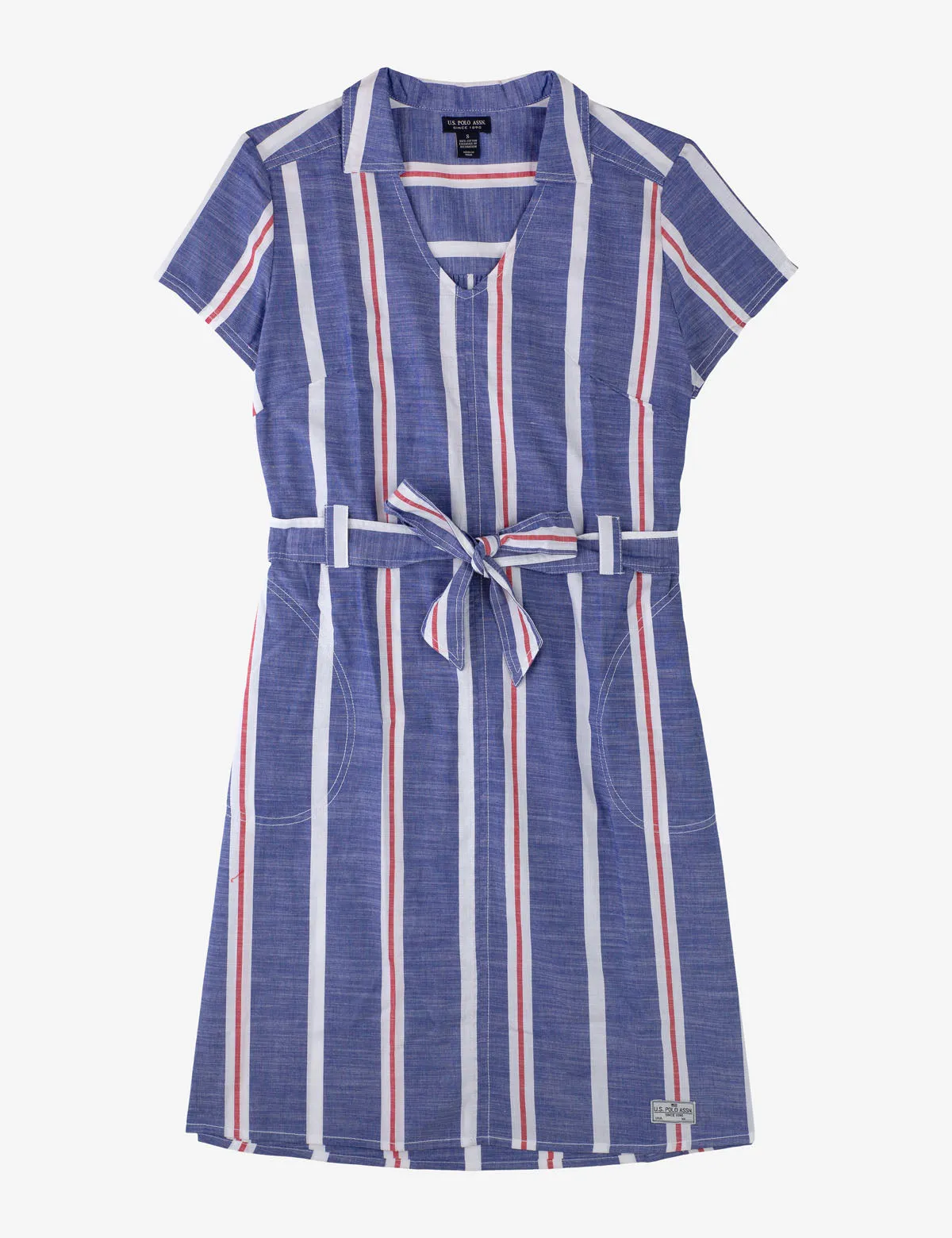 STRIPED YARN DYE DRESS sold by U.S. Polo Assn.