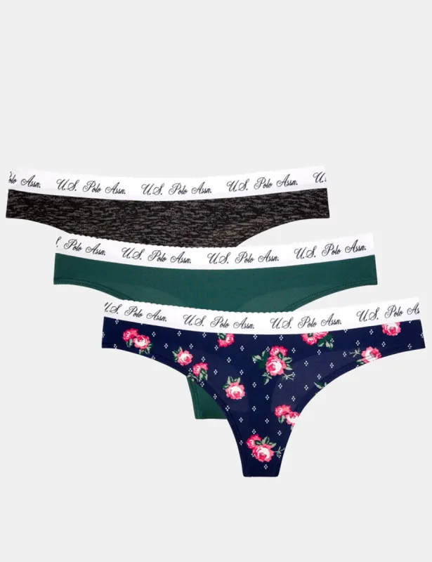 3 PACK LOGO BAND THONG sold by U.S. Polo Assn.