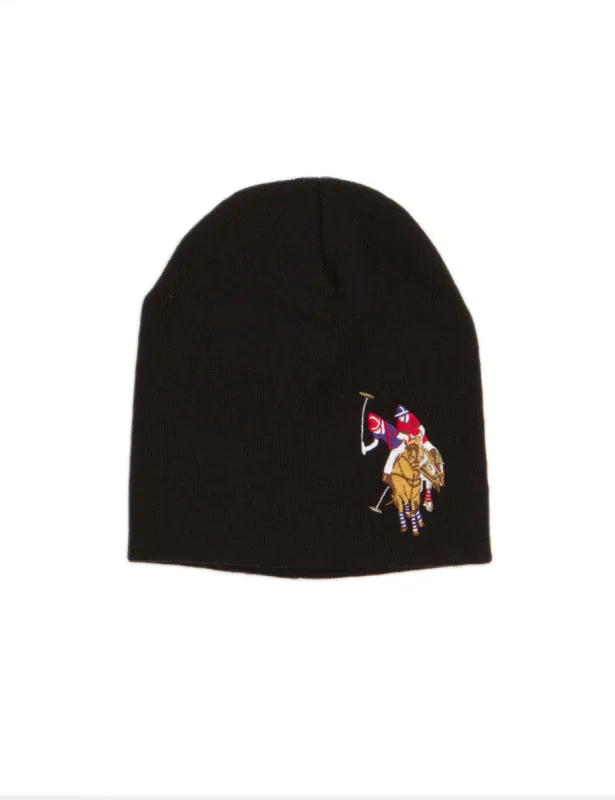 MULTI COLORED LOGO BEANIE sold by U.S. Polo Assn.