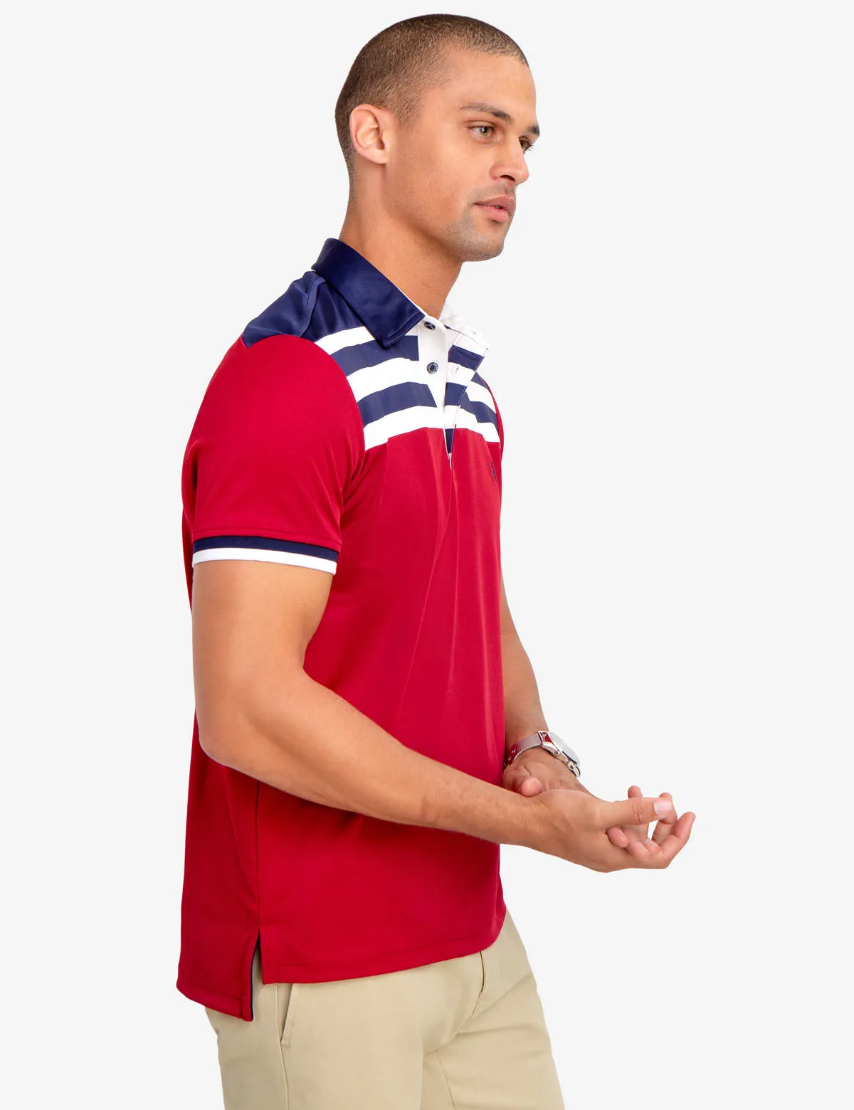 SLIM FIT PERFORMANCE POLO SHIRT sold by U.S. Polo Assn. product image thumbnail 3