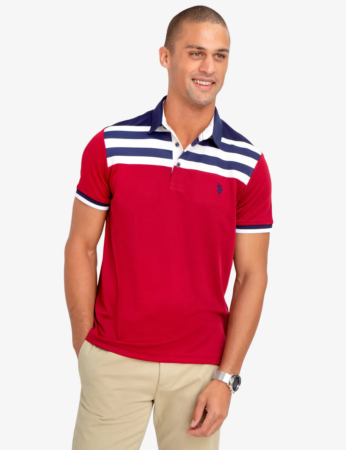 SLIM FIT PERFORMANCE POLO SHIRT sold by U.S. Polo Assn.