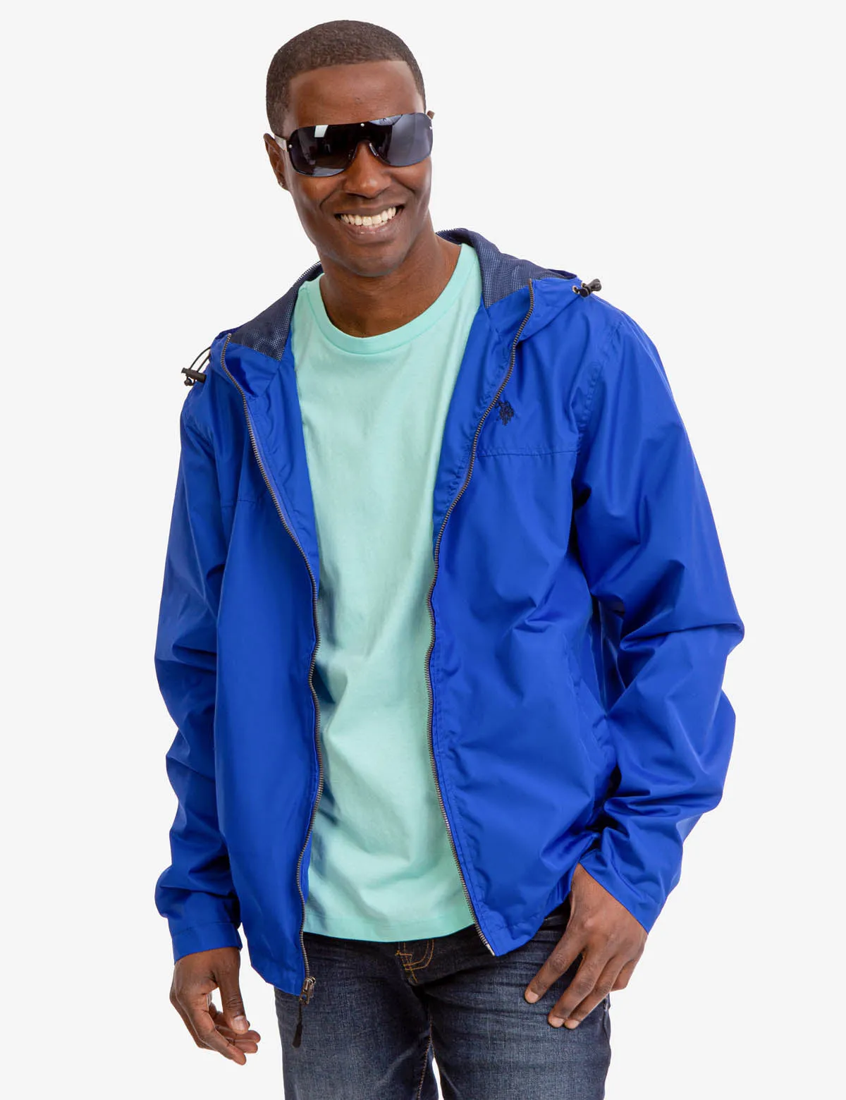 ESSENTIAL HOODED WINDBREAKER sold by U.S. Polo Assn. product image thumbnail 5
