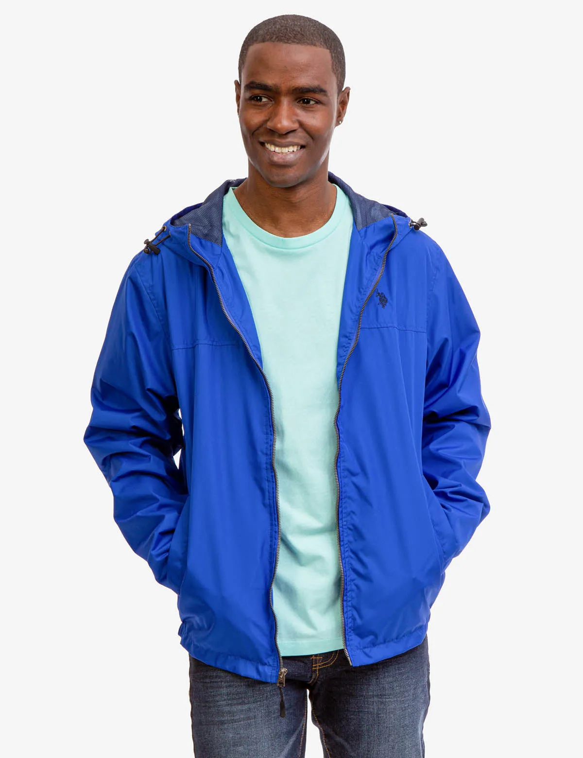ESSENTIAL HOODED WINDBREAKER sold by U.S. Polo Assn.