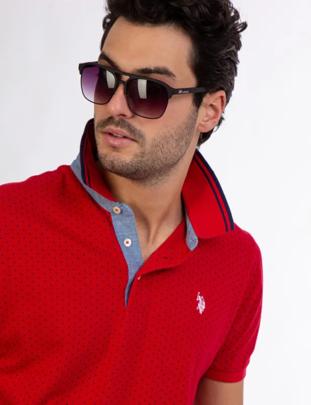 DOT PRINT POLO SHIRT sold by U.S. Polo Assn.