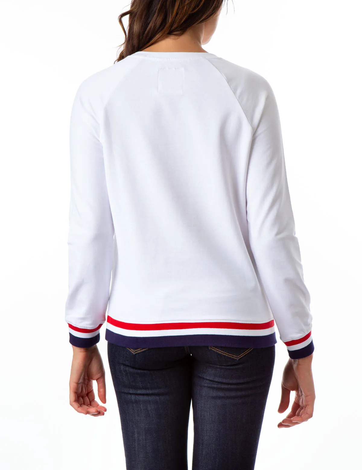 USPA STRIPED RIB CREW NECK SWEATSHIRT sold by U.S. Polo Assn. product image thumbnail 4