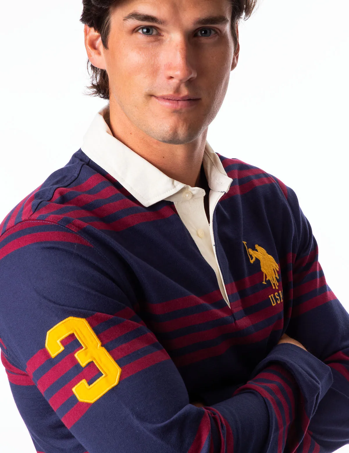 LONG SLEEVE RUGBY POLO SHIRT sold by U.S. Polo Assn. product image thumbnail 4