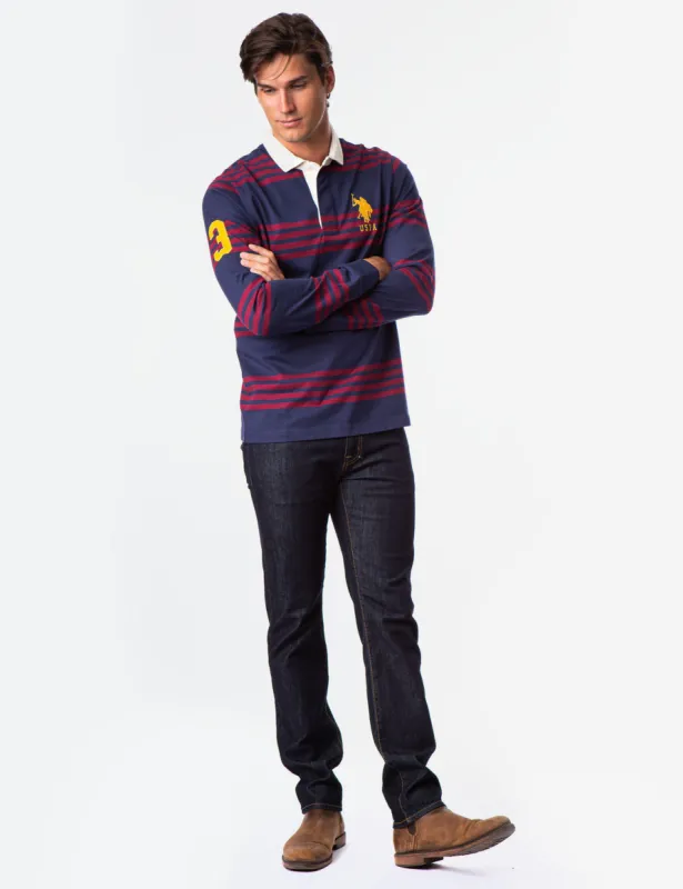 LONG SLEEVE RUGBY POLO SHIRT sold by U.S. Polo Assn.