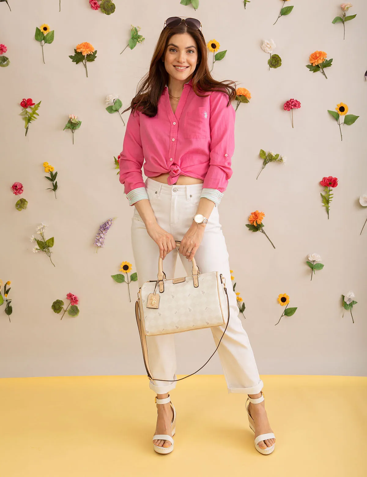 DIAMOND SIGNATURE SWIFTY SATCHEL BAG | Parallel