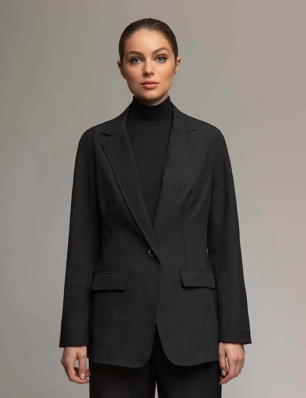 WHITE LABEL SOFT DRAPED RELAXED BLAZER sold by U.S. Polo Assn. product image thumbnail 3