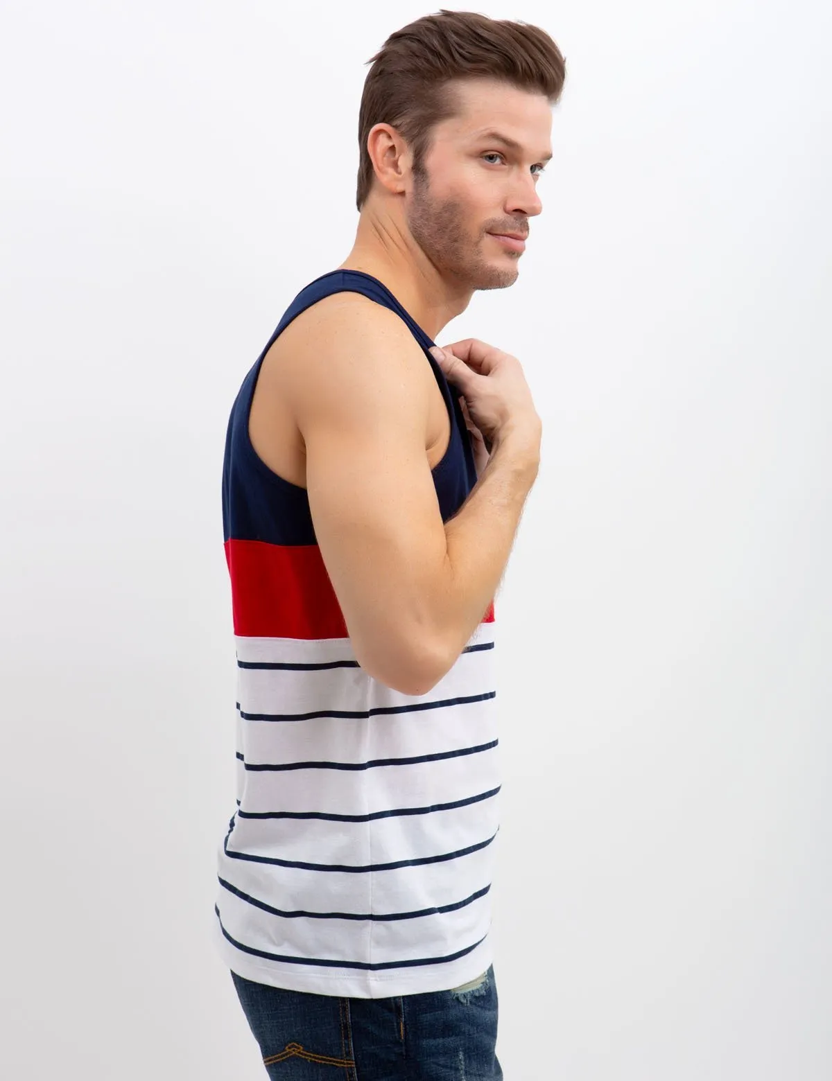 STRIPED TANK sold by U.S. Polo Assn. product image thumbnail 3