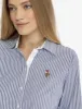 STRIPED MULTI-COLORED LOGO OXFORD DRESS sold by U.S. Polo Assn.