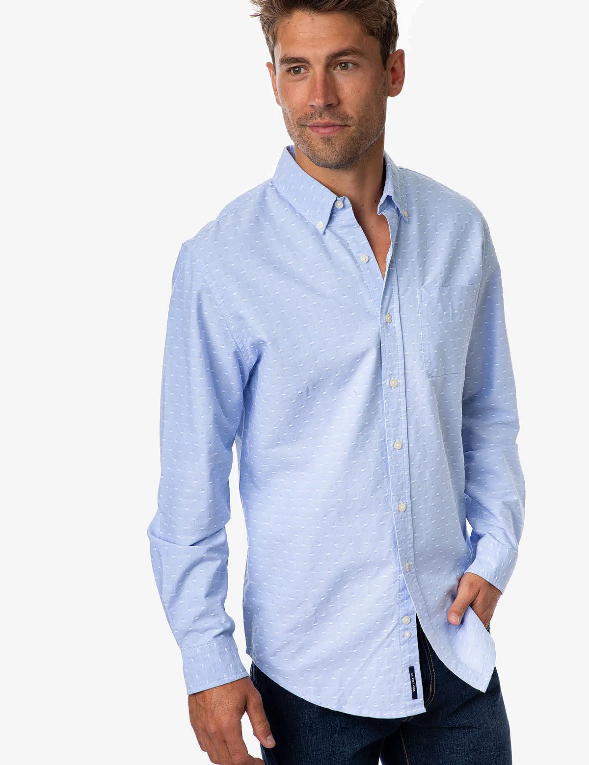 OXFORD DOBBY SHIRT sold by U.S. Polo Assn. product image thumbnail 5