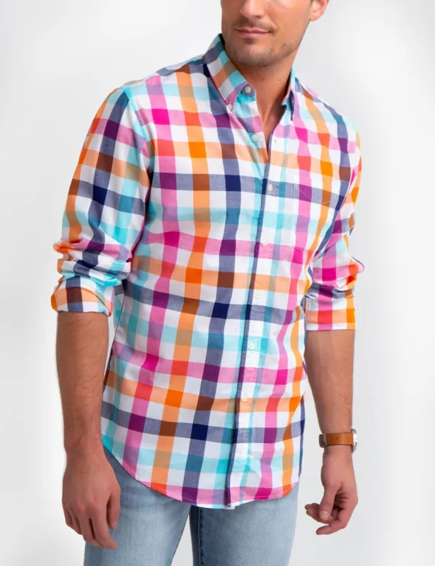CLASSIC FIT MADRAS SHIRT sold by U.S. Polo Assn.