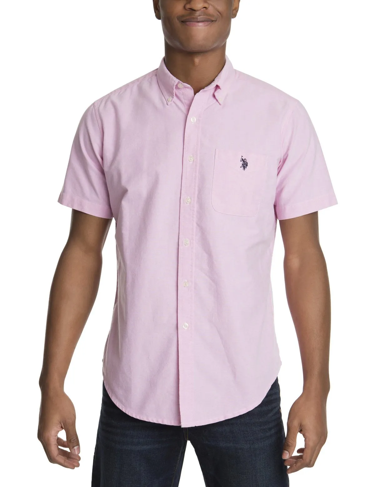 SHORT SLEEVE SOLID OXFORD sold by U.S. Polo Assn. product image thumbnail 4