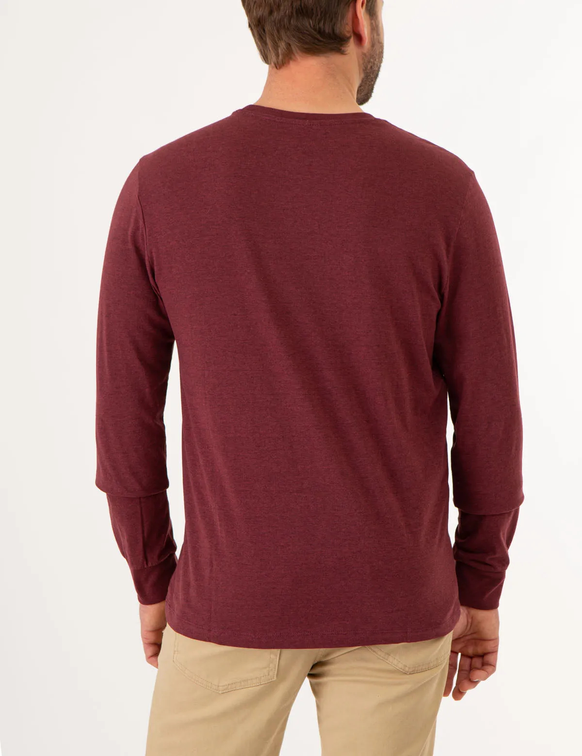 LONG SLEEVE SOLID T-SHIRT sold by U.S. Polo Assn. product image thumbnail 3