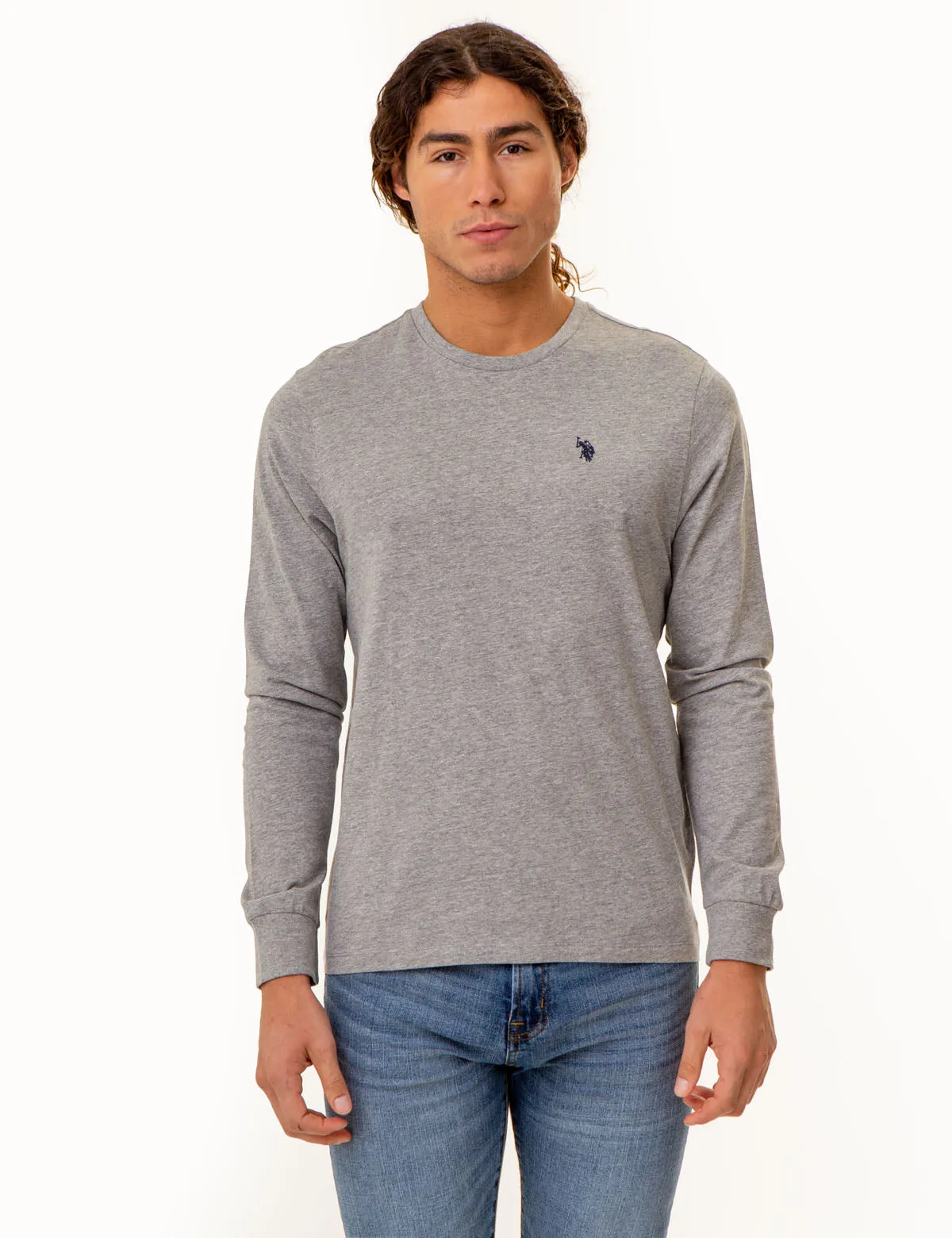 LONG SLEEVE SOLID T-SHIRT sold by U.S. Polo Assn. product image thumbnail 4