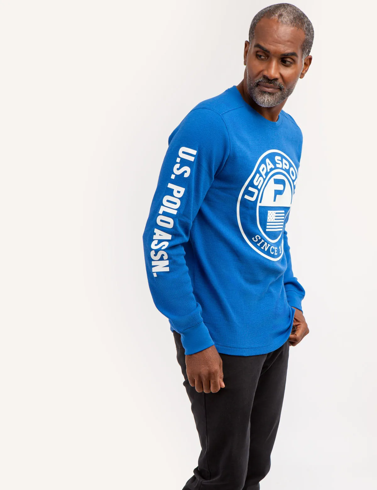 USPA SPORT THERMAL CREW PULLOVER sold by U.S. Polo Assn. product image thumbnail 4