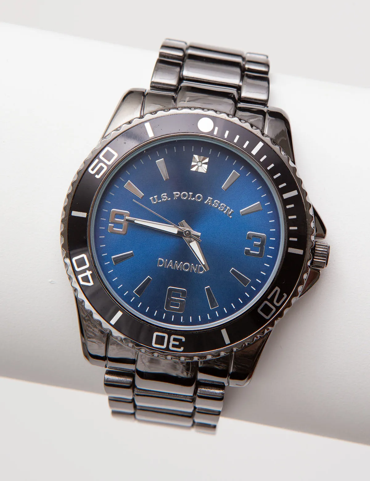 MEN'S BLACK PLATED BRACELET WATCH sold by U.S. Polo Assn.