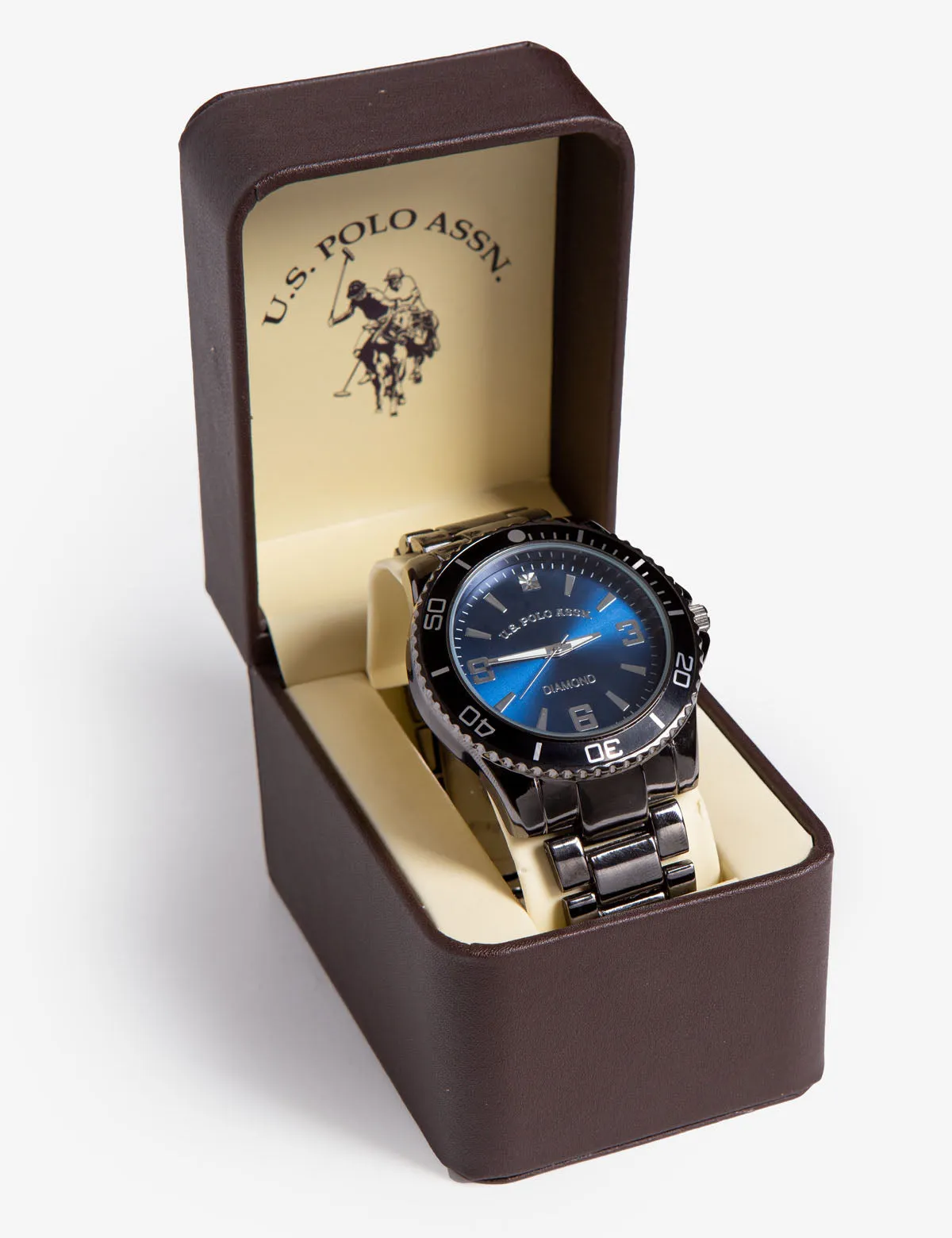 MEN'S BLACK PLATED BRACELET WATCH sold by U.S. Polo Assn. product image thumbnail 2