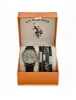 MEN'S BLACK STRAP WATCH AND BRACELETS SET sold by U.S. Polo Assn.