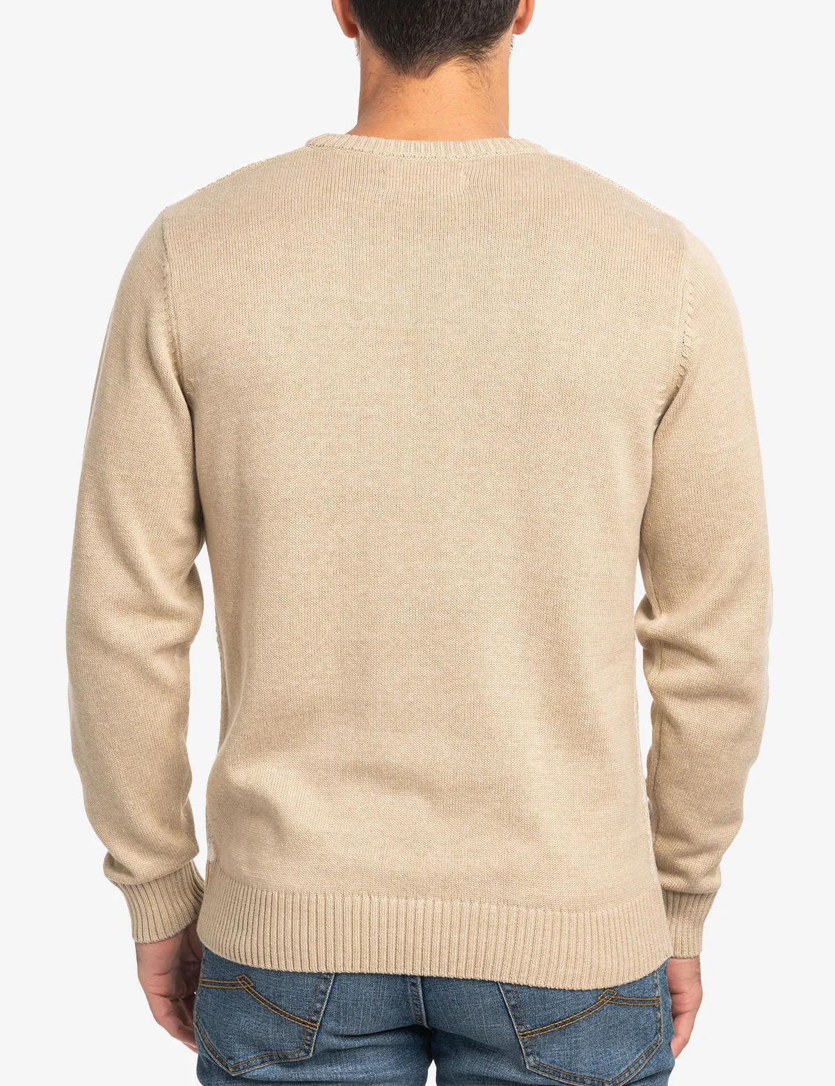 PATCHWORK CREW NECK SWEATER sold by U.S. Polo Assn. product image thumbnail 4