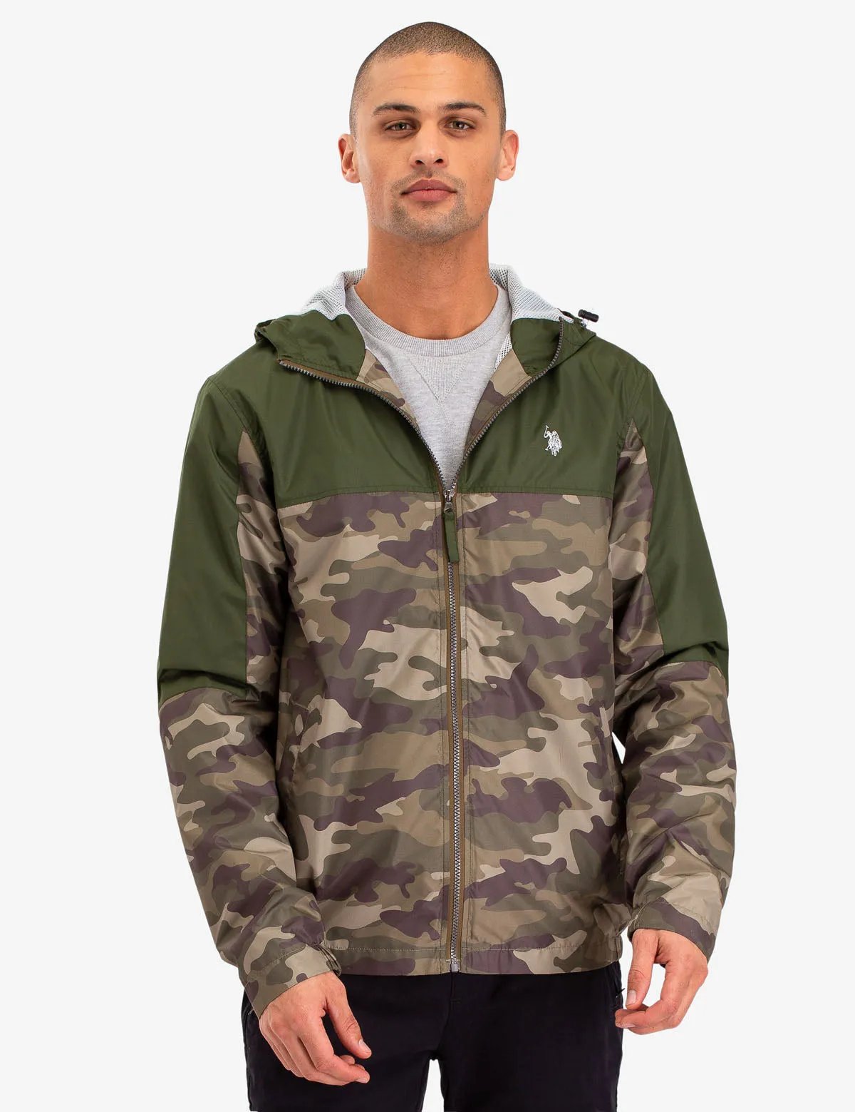 DIGITAL CAMO WINDBREAKER sold by U.S. Polo Assn.