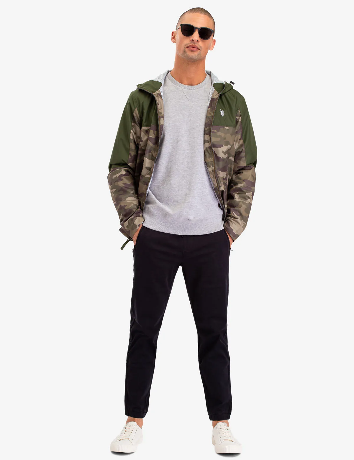 DIGITAL CAMO WINDBREAKER sold by U.S. Polo Assn. product image thumbnail 2