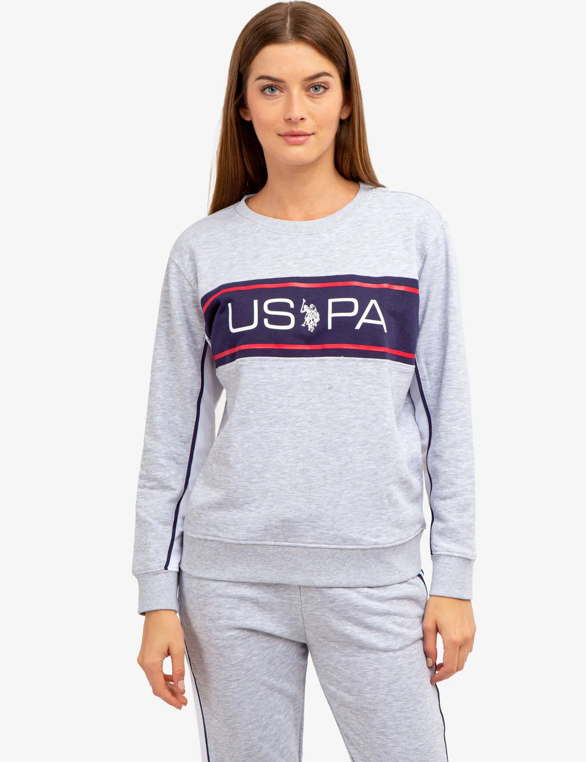 USPA PULLOVER WITH PIPING sold by U.S. Polo Assn.
