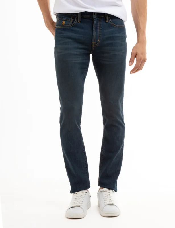 SKINNY STRETCH FIT JEANS sold by U.S. Polo Assn.