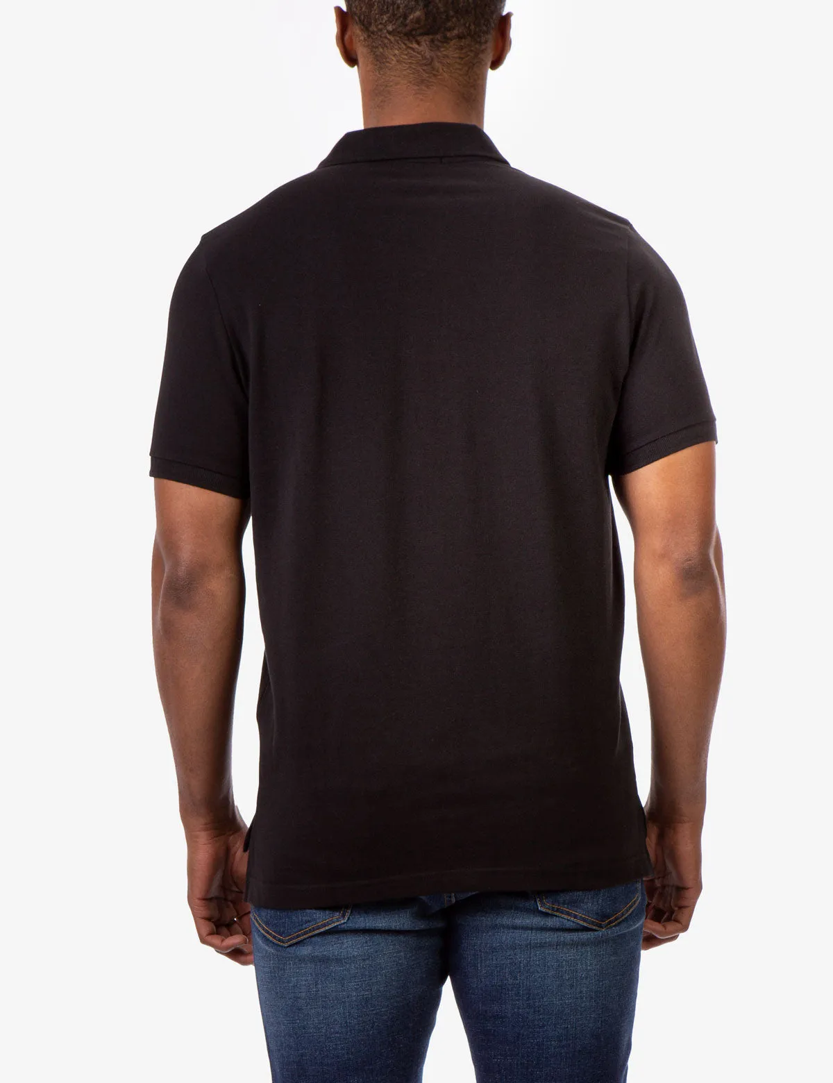 PIQUE SMALL LOGO POLO SHIRT sold by U.S. Polo Assn. product image thumbnail 3