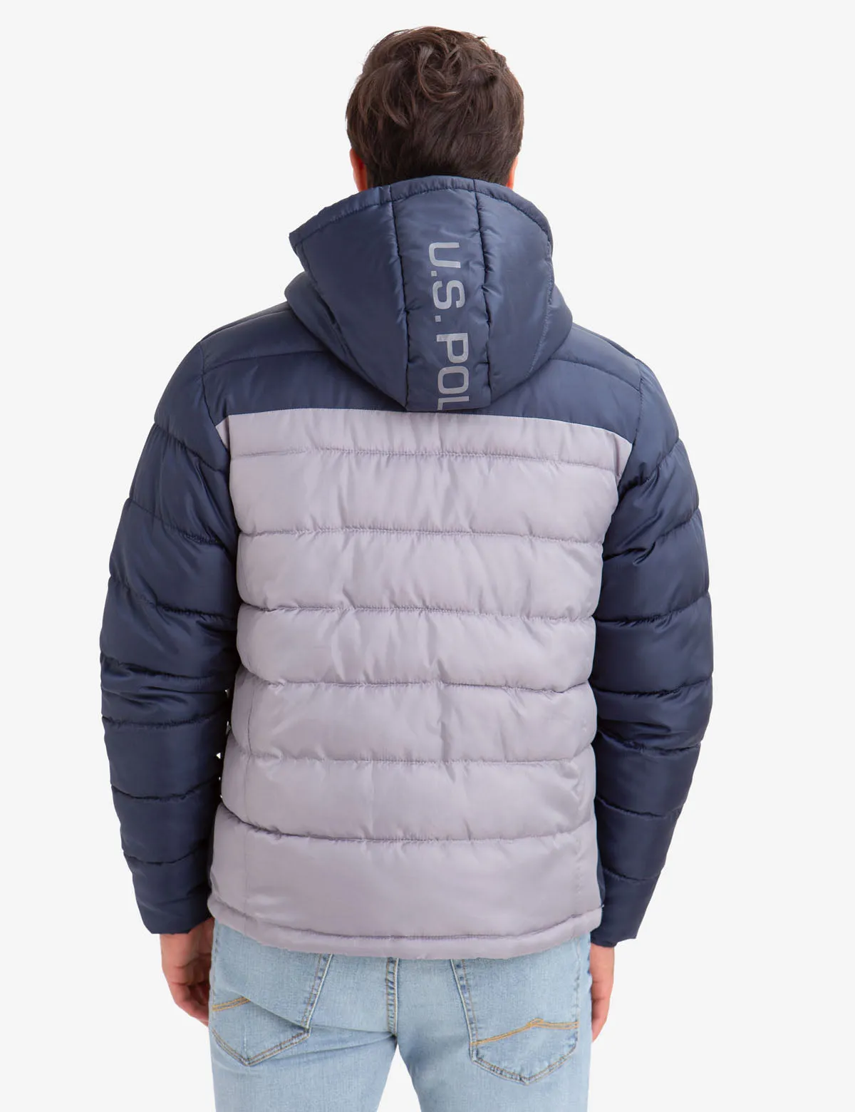 USPA FELT PATCH PUFFER COAT sold by U.S. Polo Assn. product image thumbnail 5