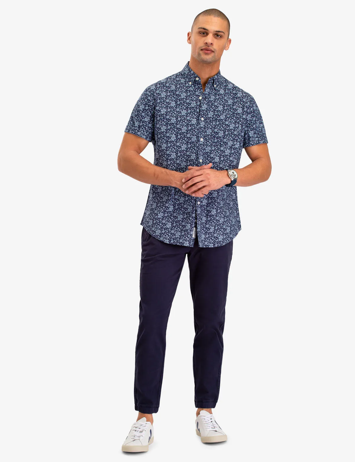 FLORAL PRINT SHORT SLEEVE SHIRT sold by U.S. Polo Assn. product image thumbnail 2
