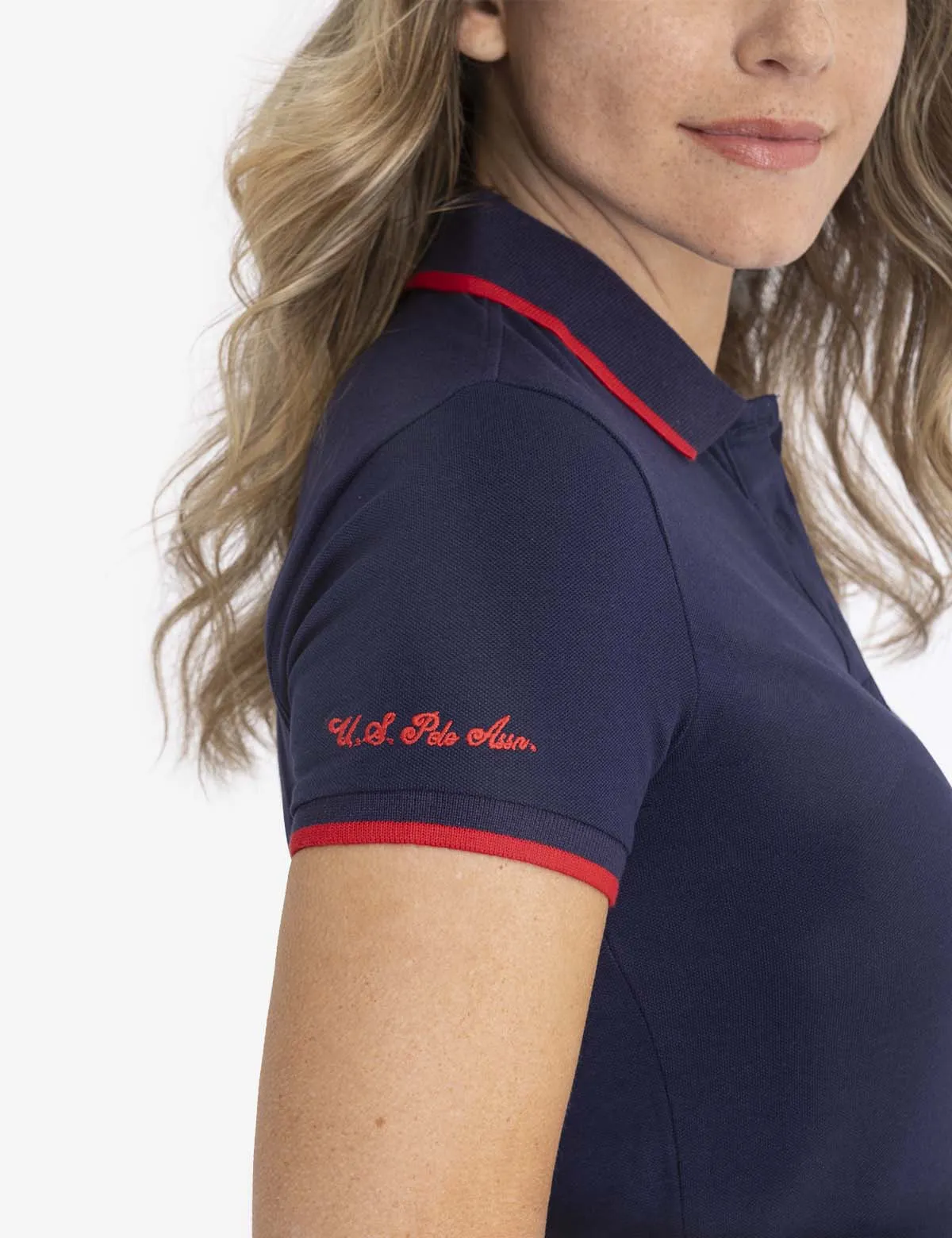 TIPPED SOLID POLO SHIRT sold by U.S. Polo Assn. product image thumbnail 2
