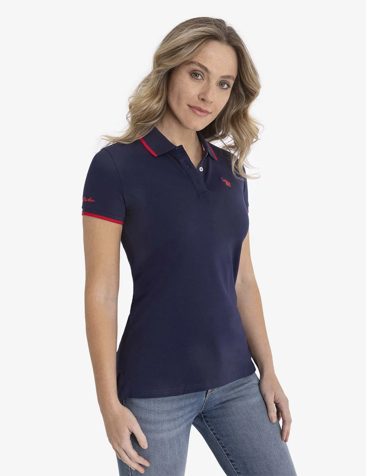 TIPPED SOLID POLO SHIRT sold by U.S. Polo Assn. product image thumbnail 3