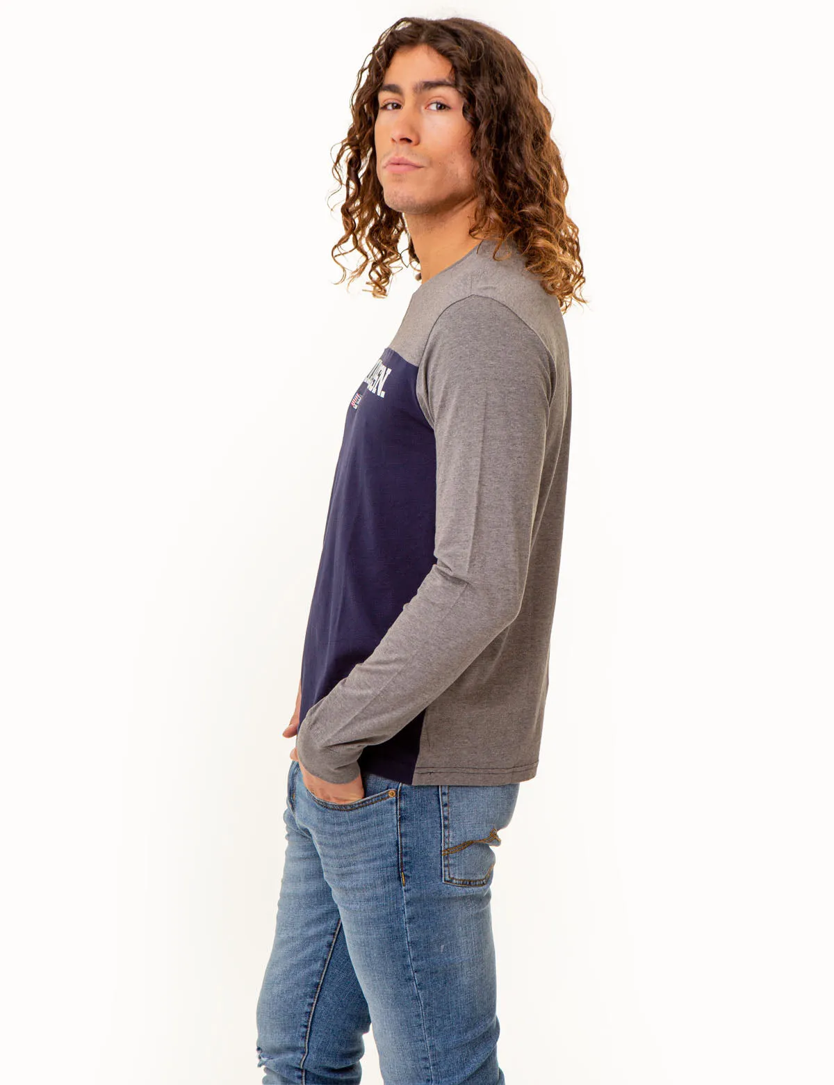 USPA COLORBLOCK LONG SLEEVE T-SHIRT sold by U.S. Polo Assn. product image thumbnail 3