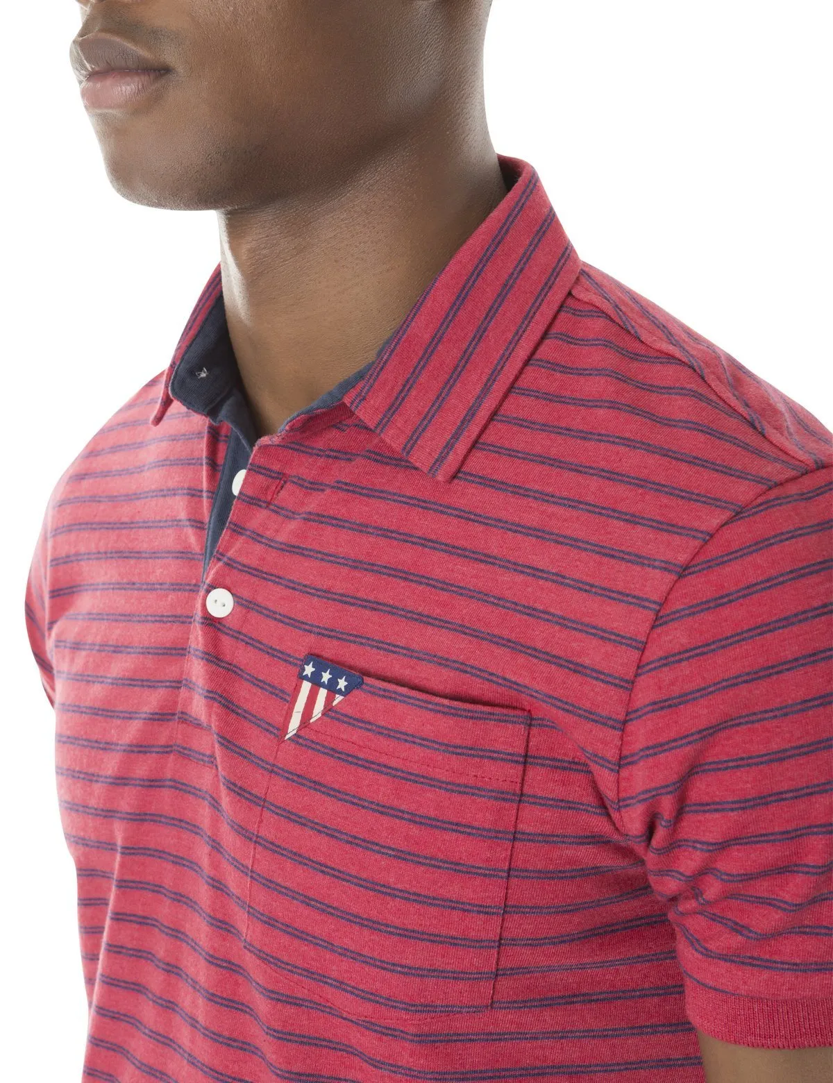 SLIM FIT JERSEY STRIPED POLO SHIRT sold by U.S. Polo Assn. product image thumbnail 3