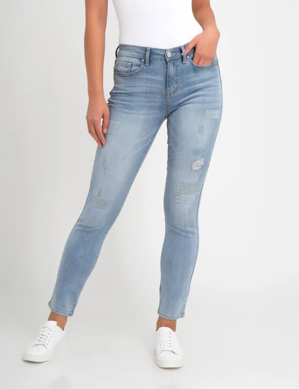 STRETCH SKINNY FIT EMBROIDERY DESTRUCTIVE JEAN sold by U.S. Polo Assn.