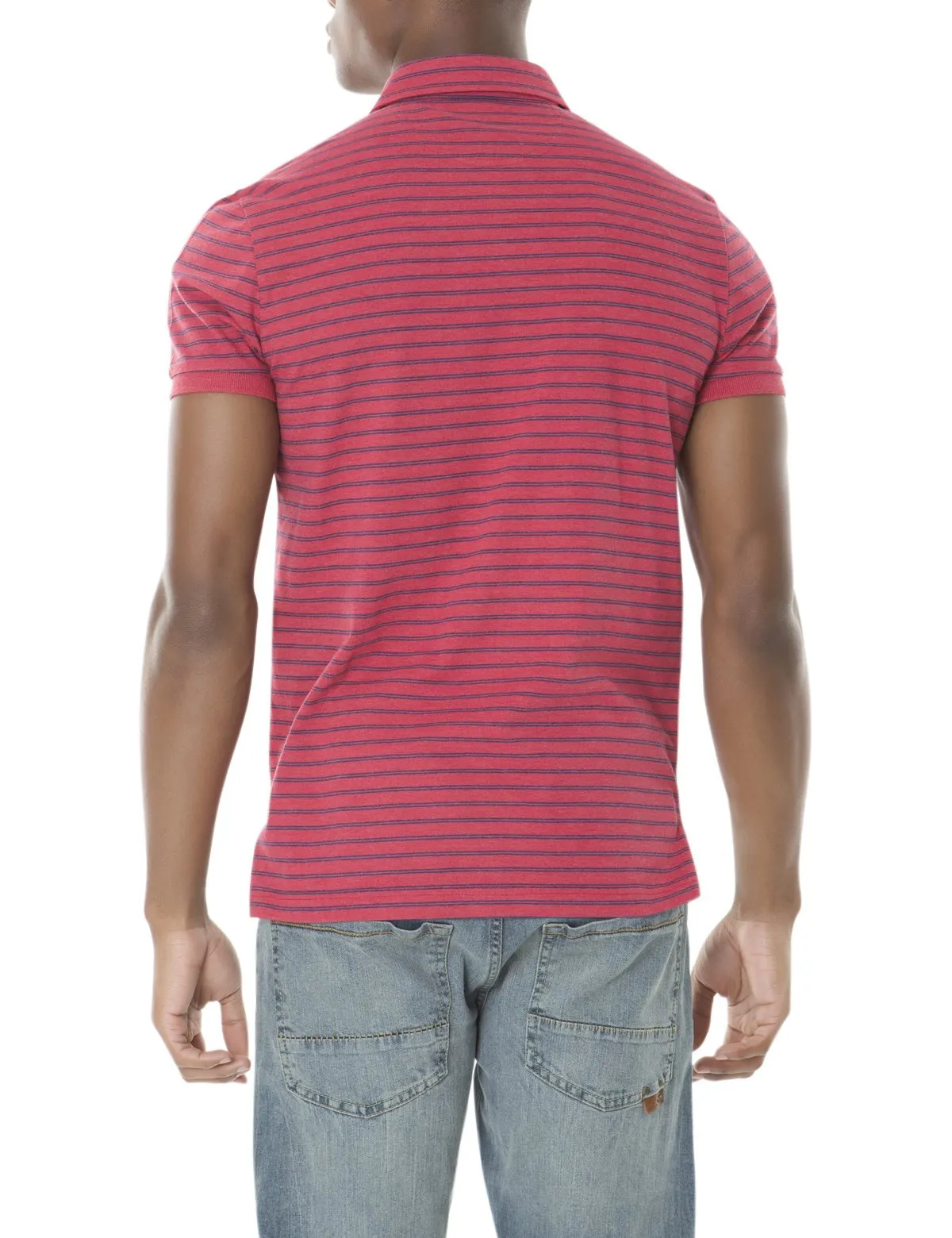 SLIM FIT JERSEY STRIPED POLO SHIRT sold by U.S. Polo Assn. product image thumbnail 5