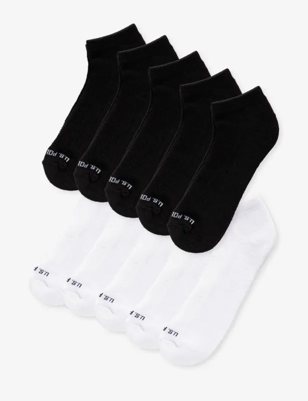 MENS 10PK LOW CUT PERFORMANCE SOCKS sold by U.S. Polo Assn.
