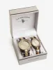 HIS AND HERS TWO TONE LINK STRAP WATCH SET sold by U.S. Polo Assn.