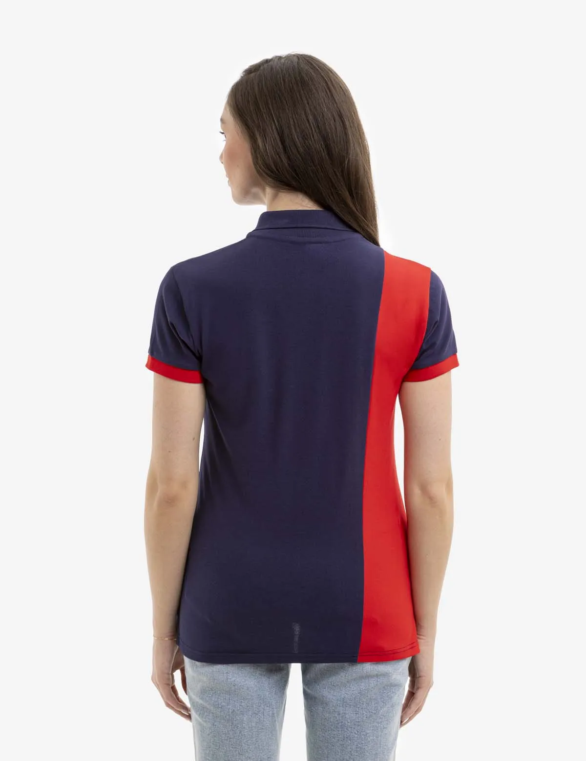 PIECED STRIPE POLO SHIRT sold by U.S. Polo Assn. product image thumbnail 4