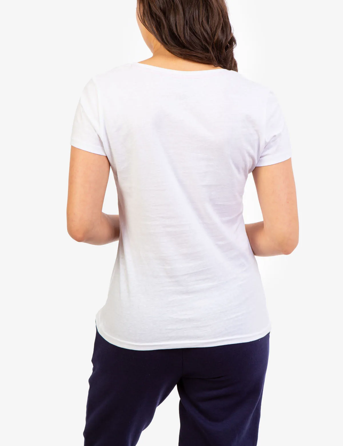 ATHLETIC LOGO V-NECK T-SHIRT sold by U.S. Polo Assn. product image thumbnail 4