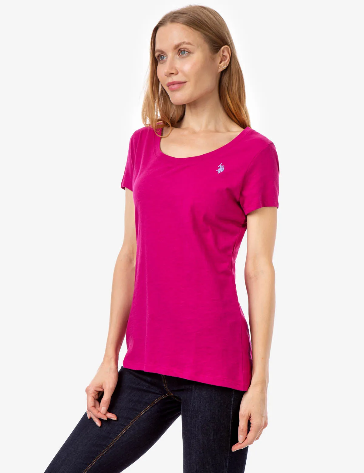 SCOOP NECK T-SHIRT sold by U.S. Polo Assn. product image thumbnail 2