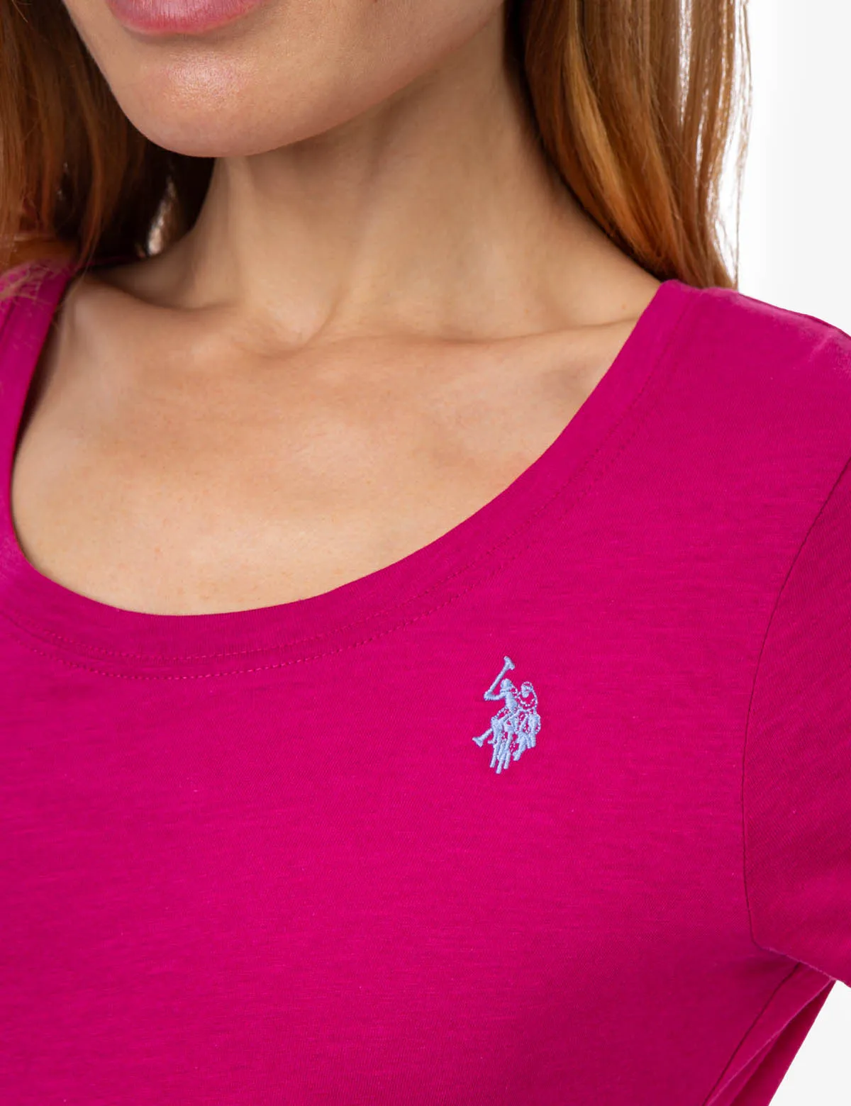 SCOOP NECK T-SHIRT sold by U.S. Polo Assn. product image thumbnail 4