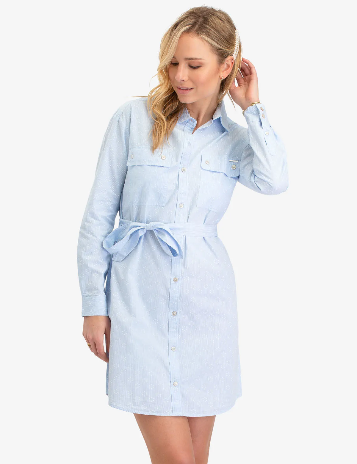 STRIPED OXFORD DRESS sold by U.S. Polo Assn. product image thumbnail 3