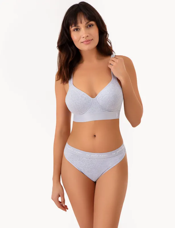 3PK MOLDED CUP CLOSED BACK BRAS WITH ADJUSTABLE STRAPS sold by U.S. Polo Assn.
