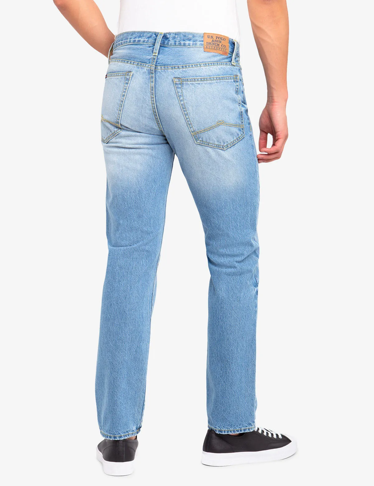 STRAIGHT FIT JEANS sold by U.S. Polo Assn. product image thumbnail 3