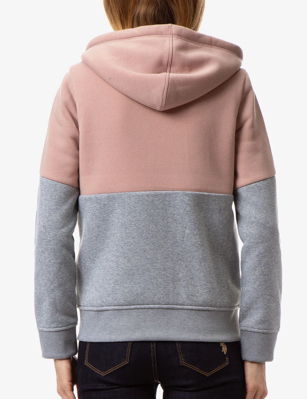 COLORBLOCK FLEECE HOODIE sold by U.S. Polo Assn. product image thumbnail 3