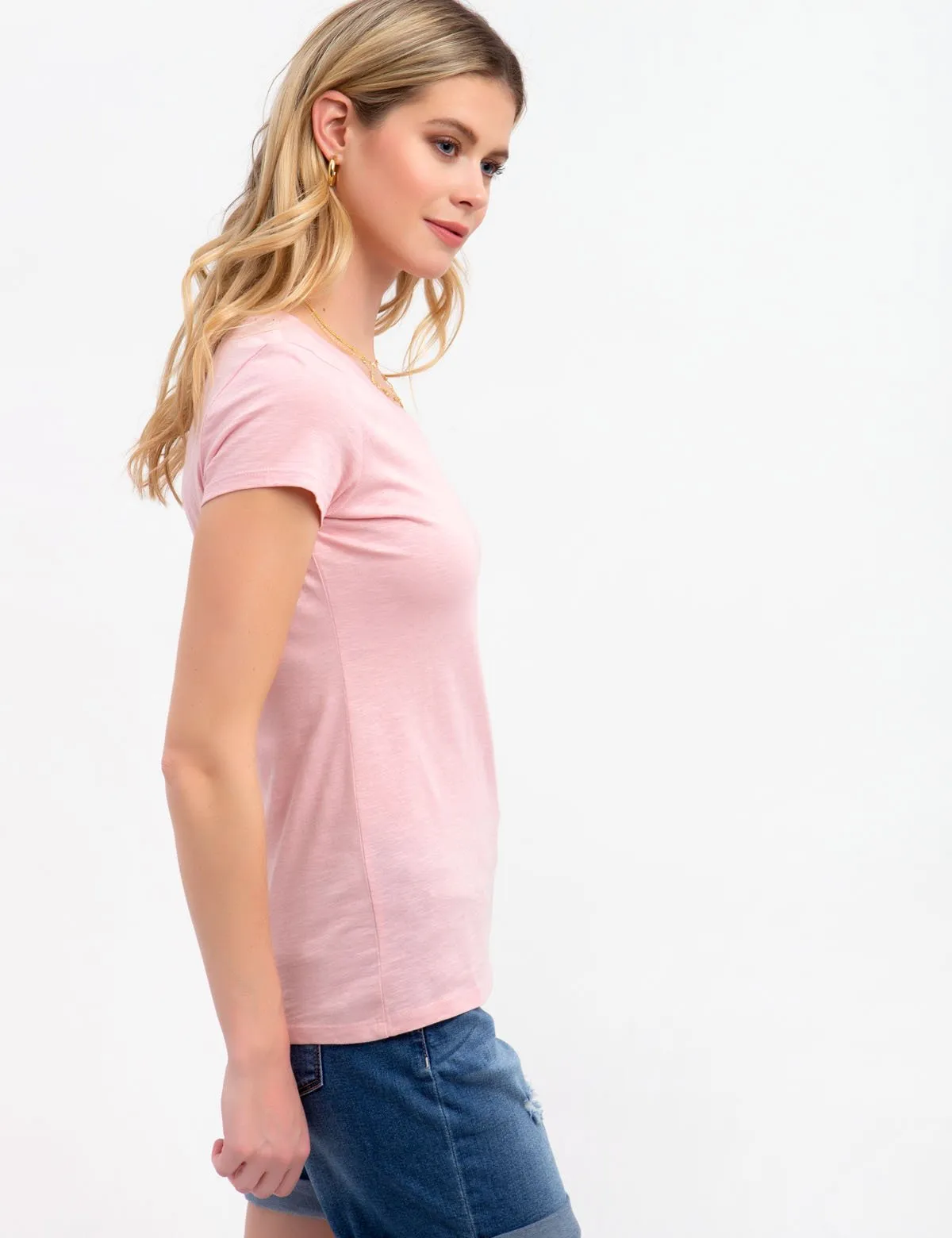 Scoop Neck T-Shirt sold by U.S. Polo Assn. product image thumbnail 3