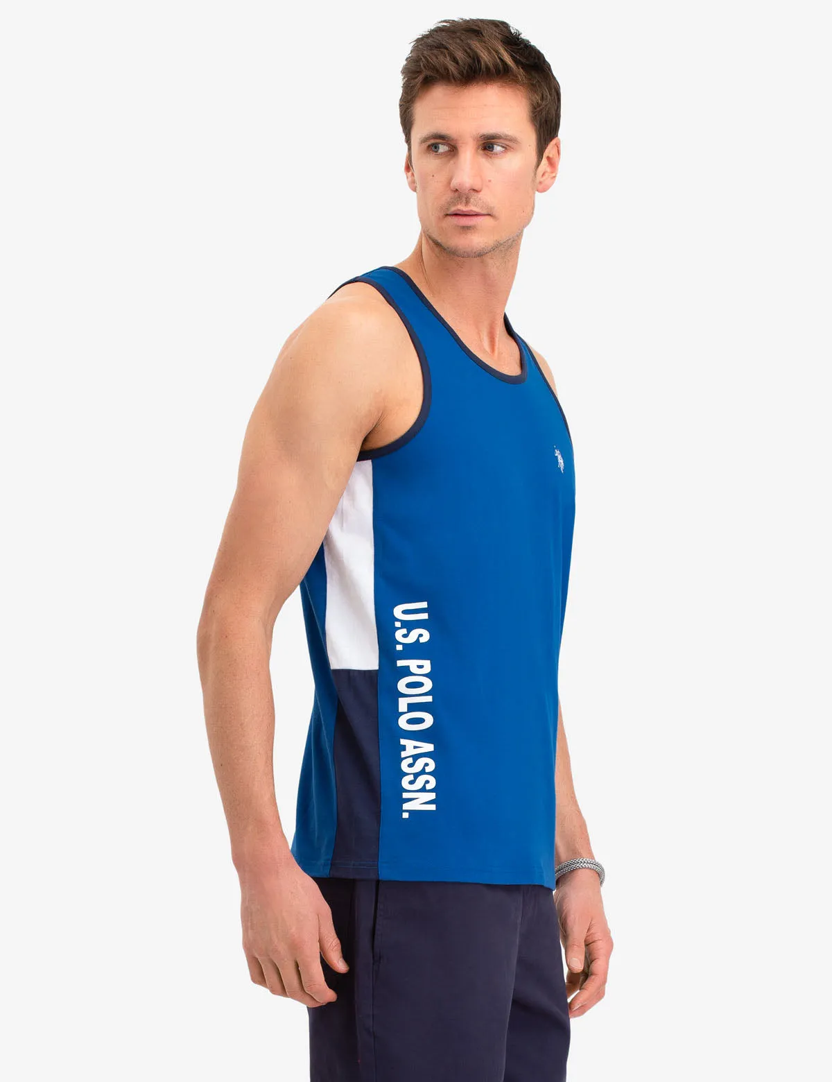 SIDE LOGO TANK sold by U.S. Polo Assn. product image thumbnail 3